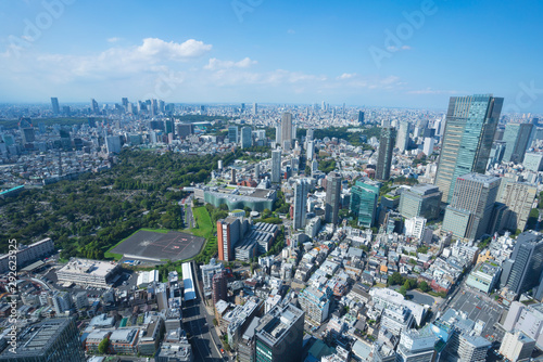 東京風景　六本木から望む乃木坂　青山方面　2019年