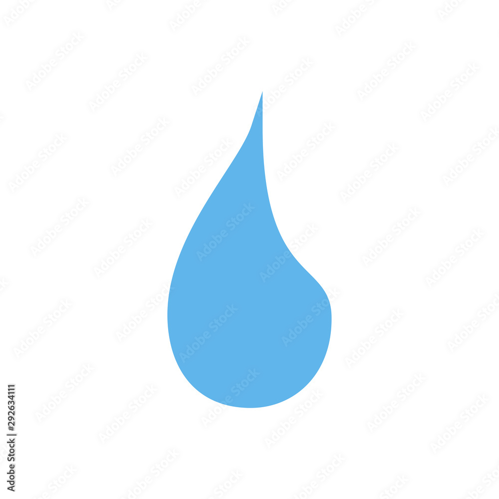 drop water icon trendy flat design drop water icon trendy flat design