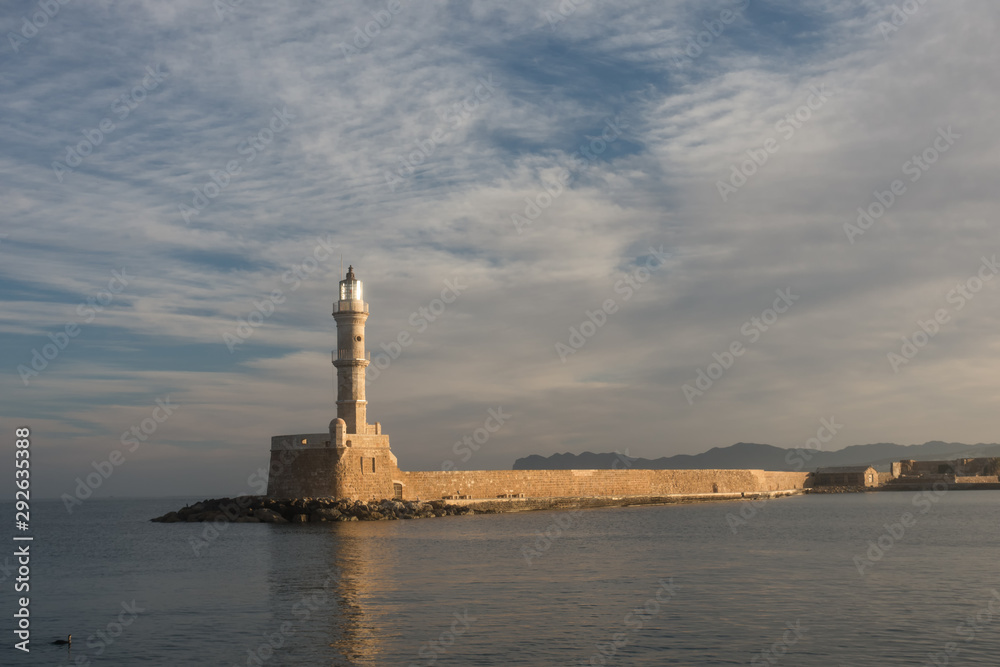 Lighthouse, Chania, Greece 