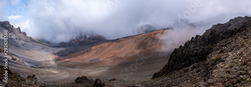 Panorama of the Caldera of Haleakala Volcano © George