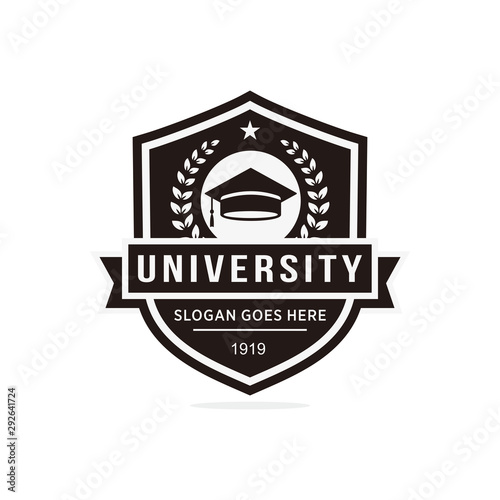 University, college logo vector