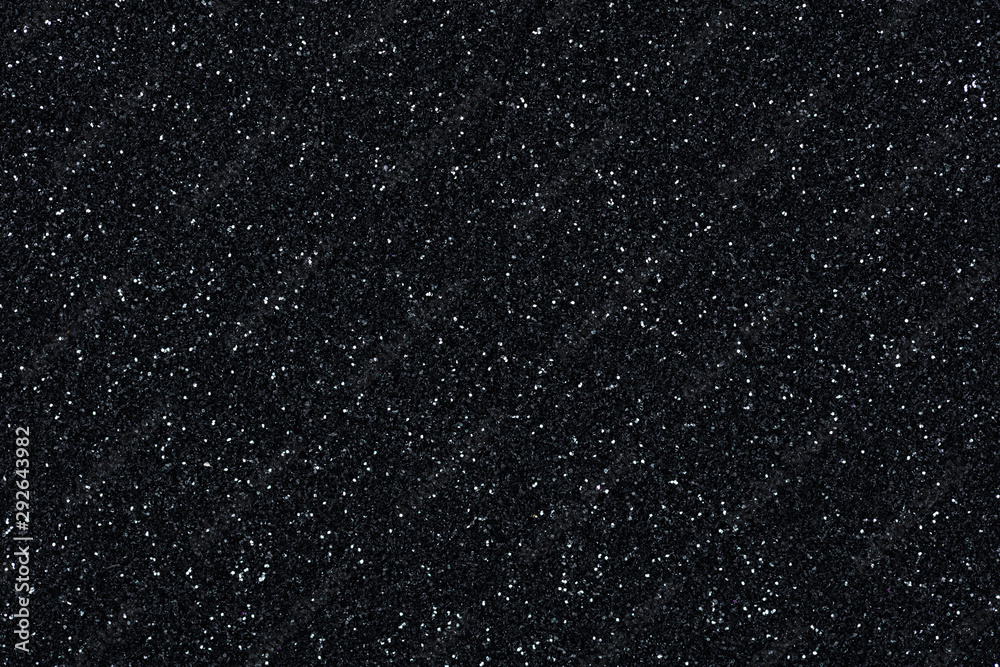 Glitter texture, your new background in perfect black tone for Christmas view.