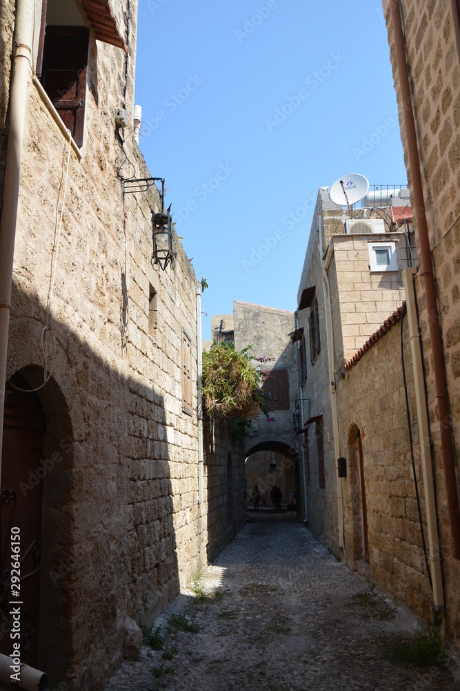 Rhodes, the old town. Greece.