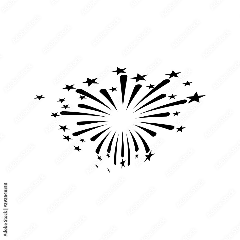 Fototapeta premium Star logo template vector icon illustration