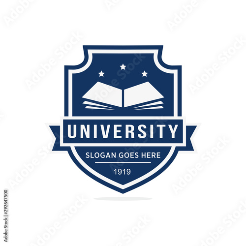 University, college logo vector