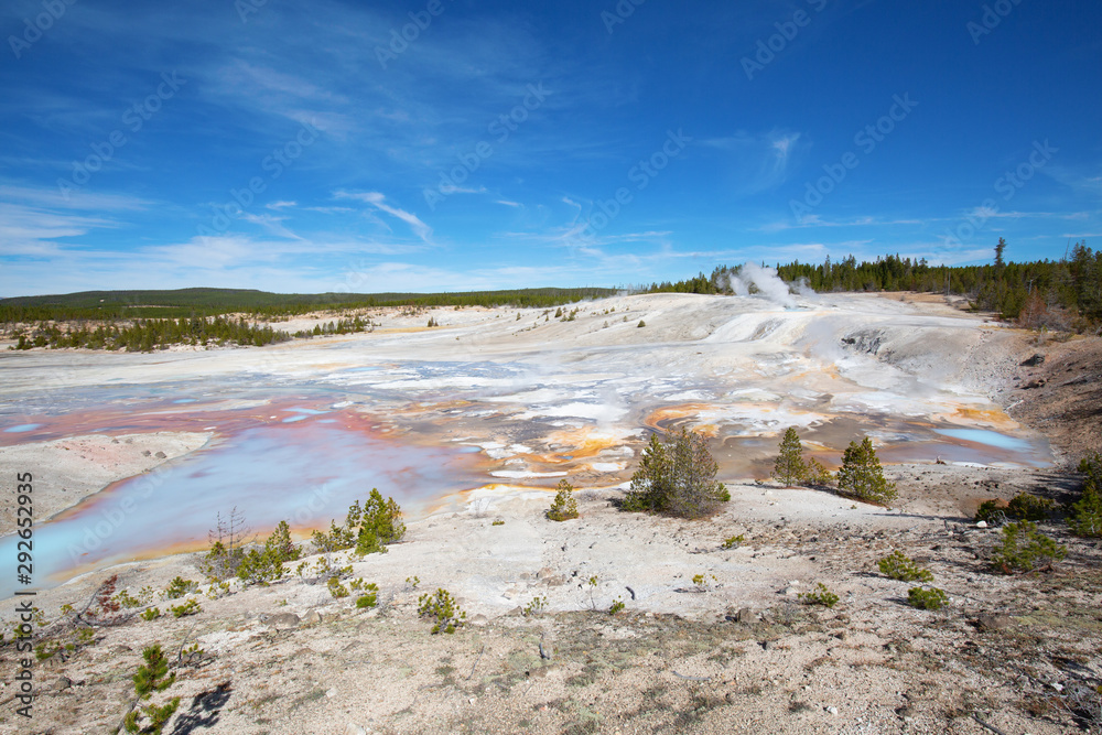 Norris geyser basin