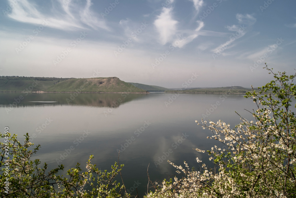 Dniester reservoir, Ukraine