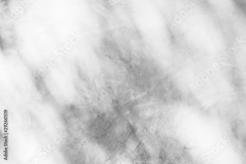 Cement or concrete wall texture and shadow of the sun light for background. Gray backgrounds. © 249 Anurak