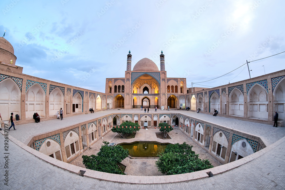 Agha Bozorg mosque in Kashan