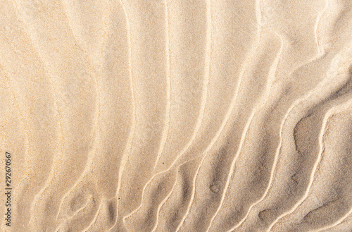 sand waves on the beach