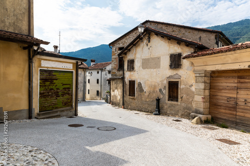 The village of Fratta in the Trevigiani hills