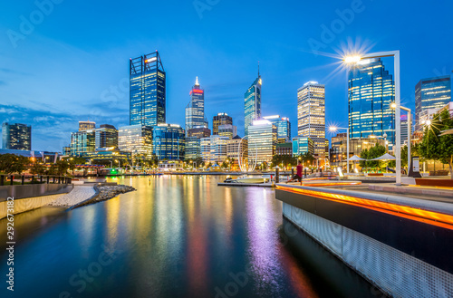 Perth Western Austgralia Cityscape from Elizabeth Quay photo