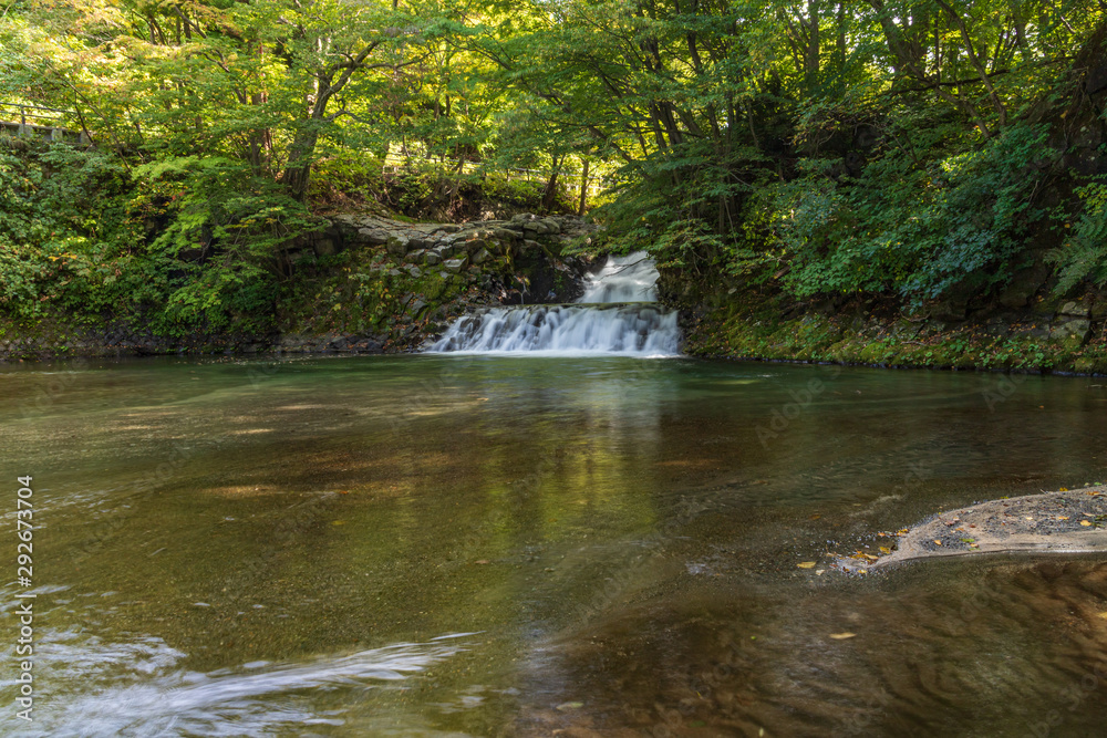 Obraz premium Towada Hachimantai National Park in early autumn