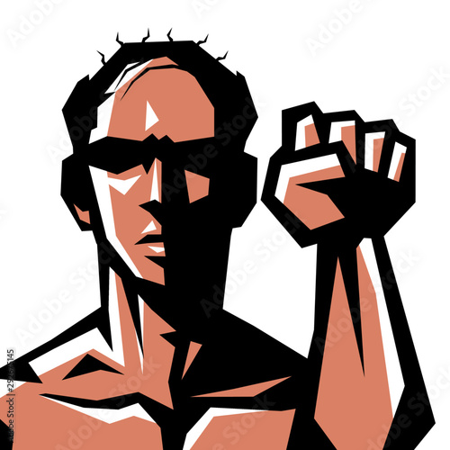  ビジネスマン,サラリーマン,ハゲ,はげ,薄毛,男,裸,上半身,表情,シンプル,