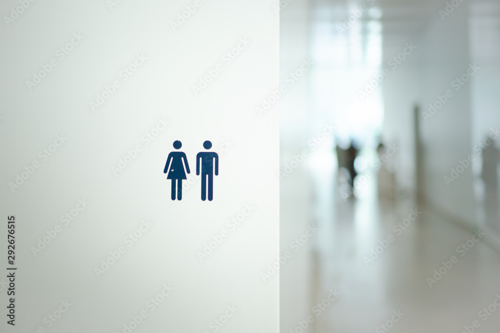 シンプルなトイレのピクトグラム シンプルなトイレのピクトグラム