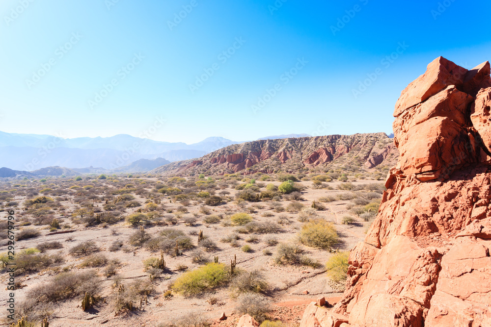 Fototapeta premium Bolivian canyon near Tupiza,Bolivia