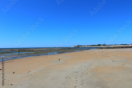 La plage de la Remigeasse    mar  e basse