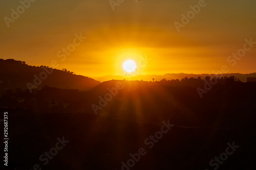 Die Sonne der Hollywood Hills © BlackForest70
