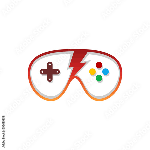 video game console controller logo icon sign