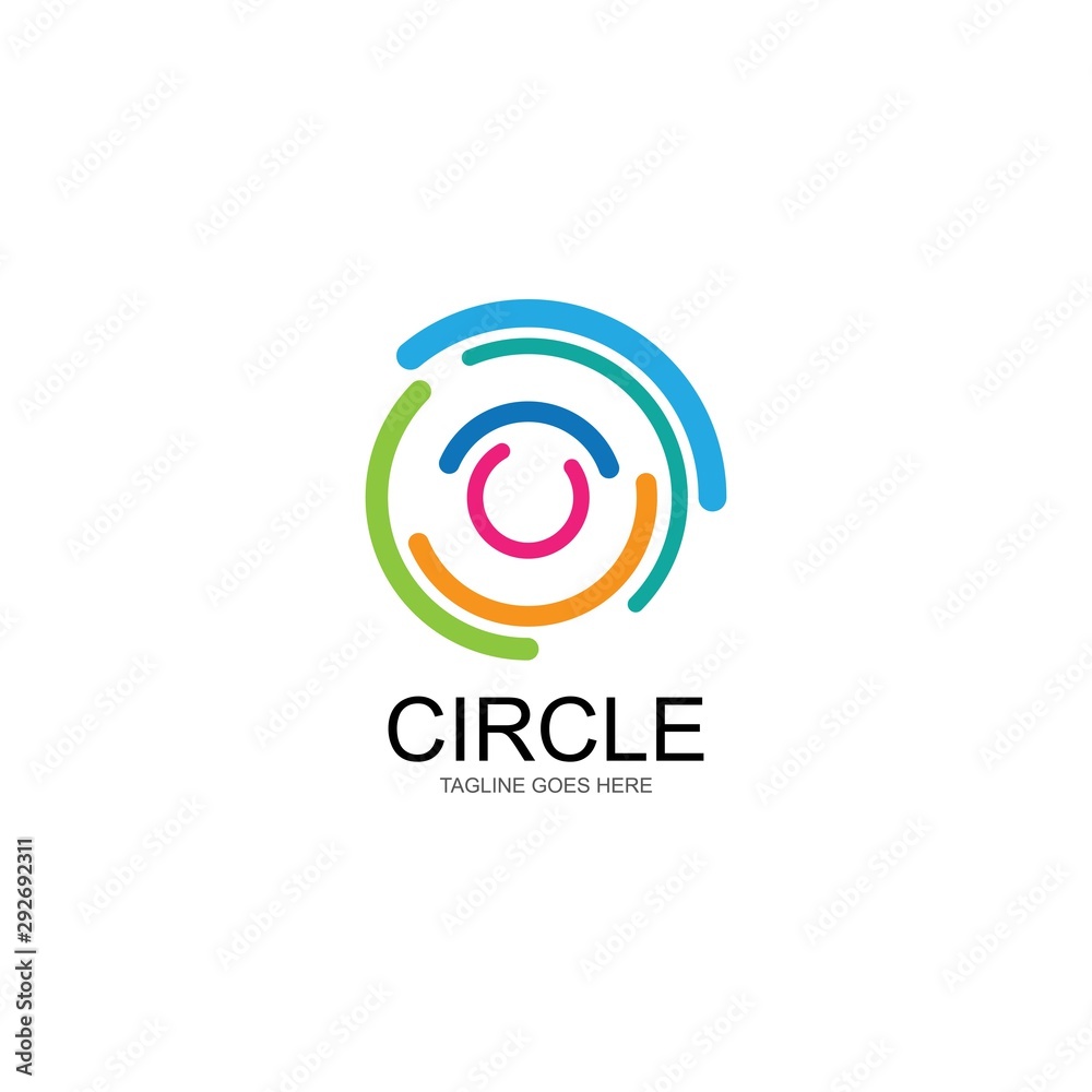 vortex circle logo and symbols template icons vortex circle logo and symbols template icons