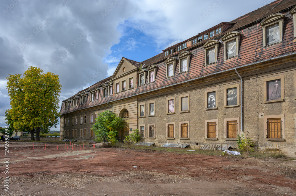 Alte Defensionskaserne auf dem Petersberg in Erfurt Alte Defensionskaserne auf dem Petersberg in Erfurt