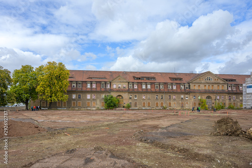 Alte Defensionskaserne auf dem Petersberg in Erfurt photo