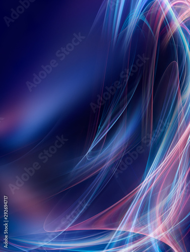 abstract background with glowing lines