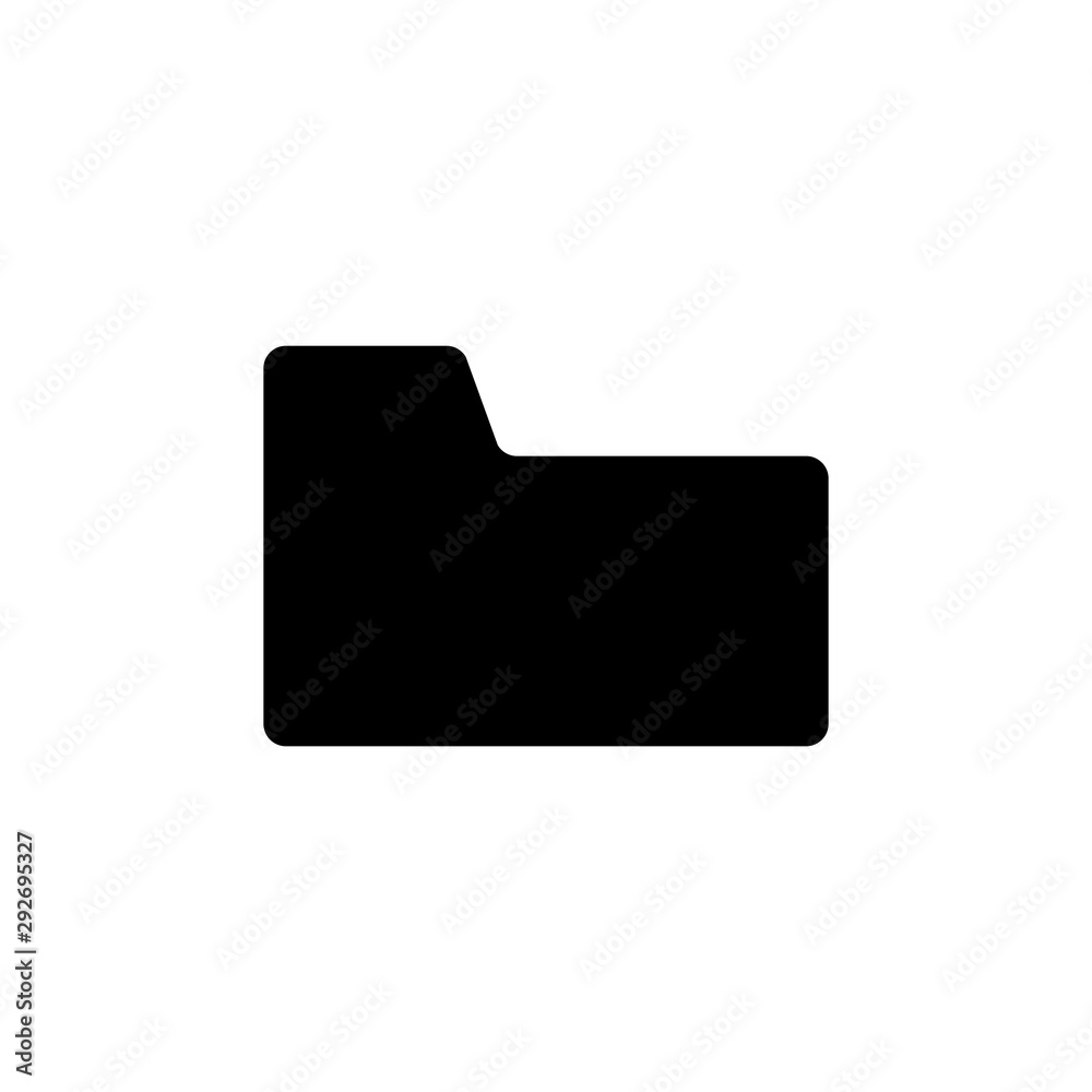 File folder icon. Data archive symbol File folder icon. Data archive symbol