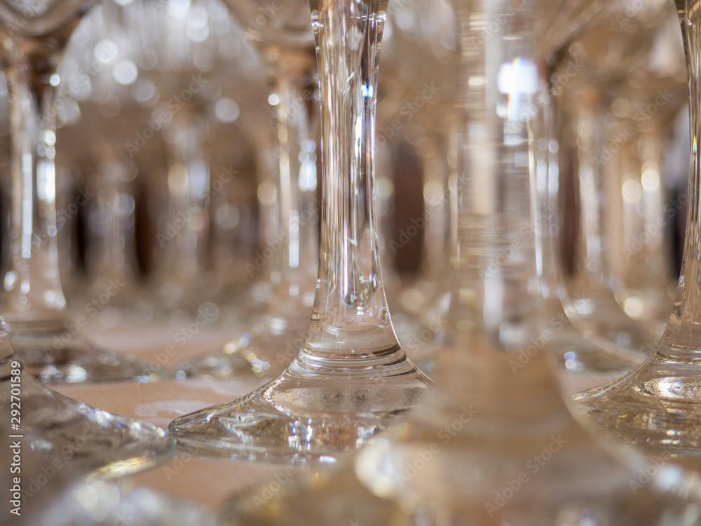 close up arranged glasses cocktail reception concept close up arranged glasses cocktail reception concept