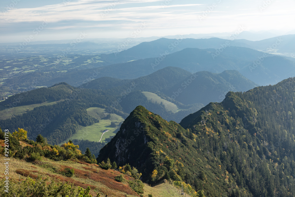 Naklejka premium Auf dem Hochfelln