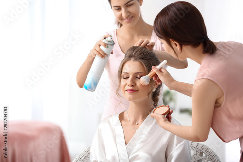 Professional makeup artist ...