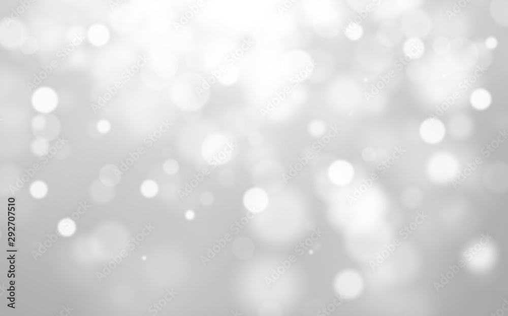 Abstract White Particles Background