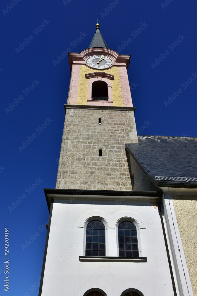 Saint Andreas church in Teisendorf in Germany