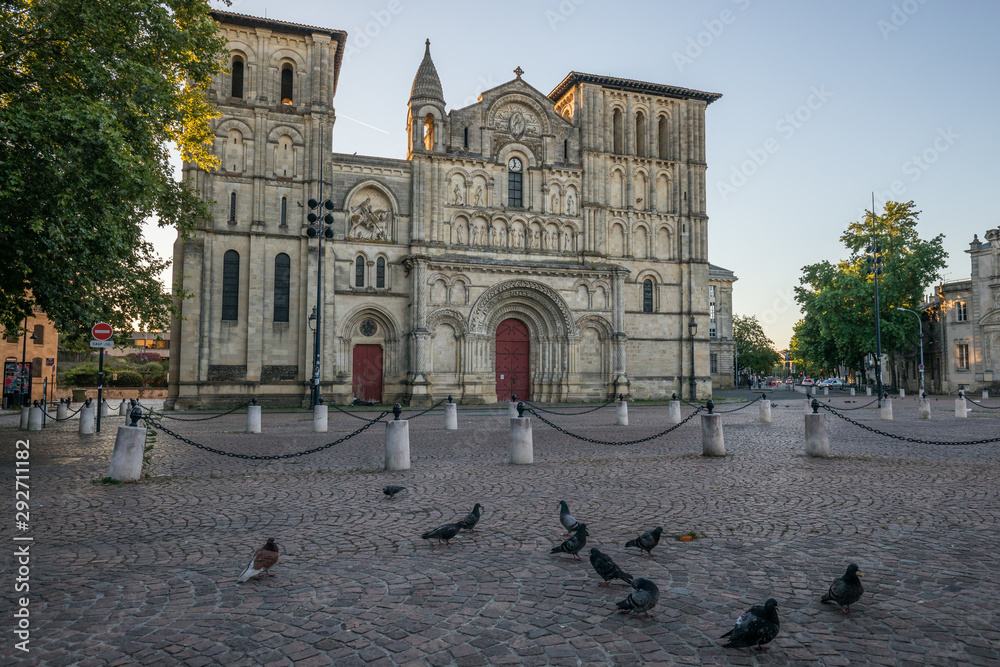 Sainte-Croix church, the Church of the Holy Cross, a Roman Catholic abbey church located in Bordeaux, southern France.