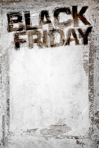 Black Friday Grunge Background
