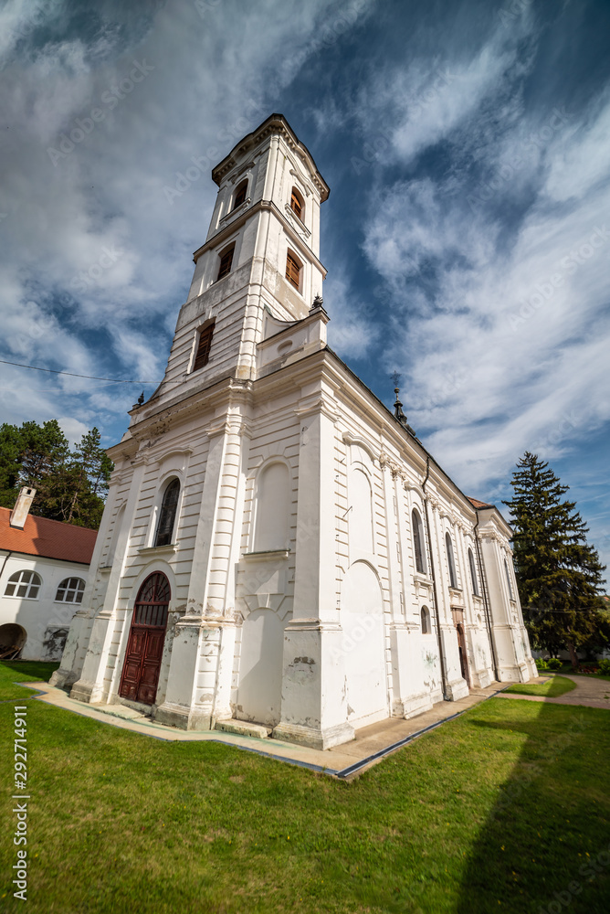 Vrdnik, Fruska Gora, Serbia, September 28, 2019, Medieval Monastery 