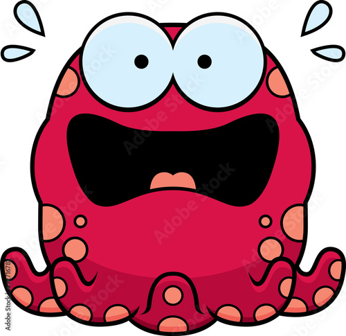 Scared Little Octopus