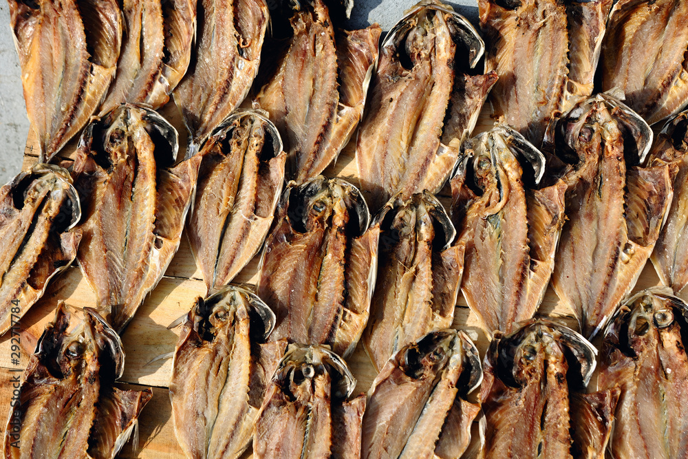 natural dried fish, Galician