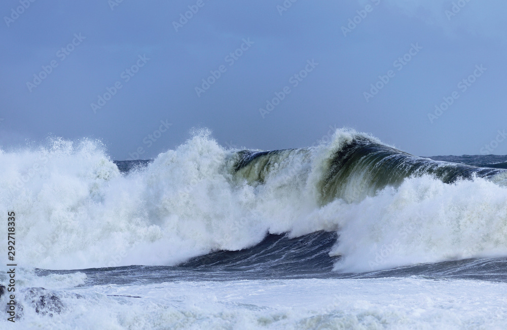 temporary waves, Galician, Spain