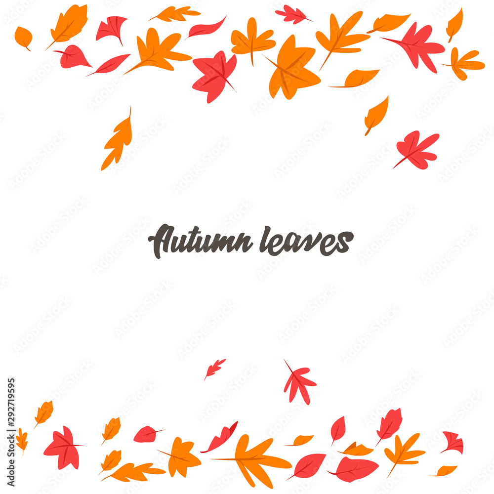 Autumn landscape, fall trees with yellow leaves, lonely bench for contemplation of autumn nature, vector, isolated, cartoon style Autumn landscape, fall trees with yellow leaves, lonely bench for contemplation of autumn nature, vector, isolated, cartoon style