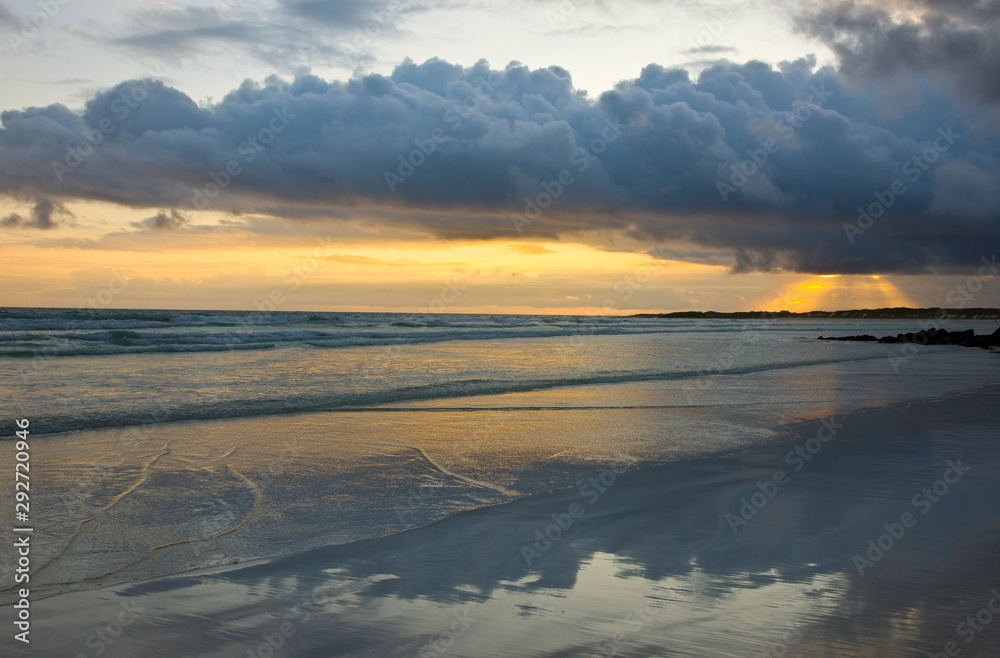 Playa Bahía Tortuga, Isla Santa Cruz, Islas Galapagos, Ecuador