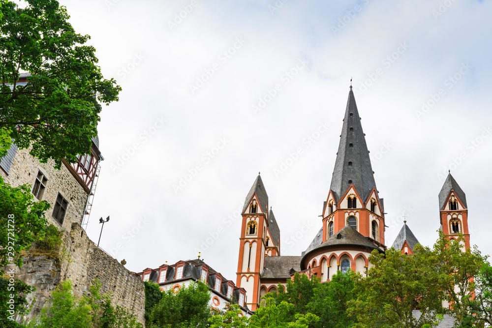 Limburger castle and cathedral in Limburg an der Lahn, Germany