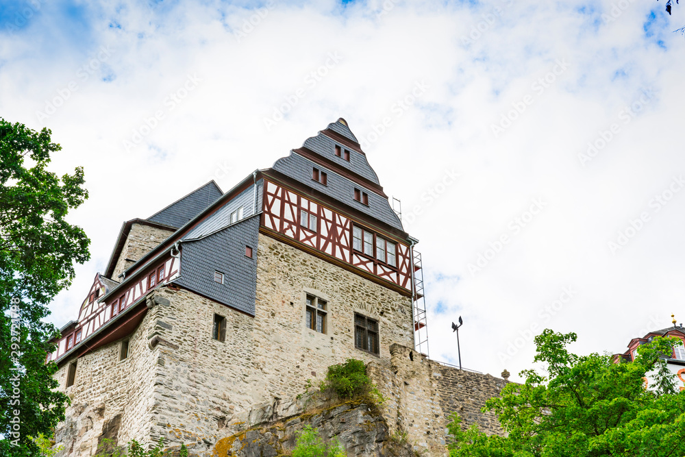 Limburger castle in Limburg an der Lahn, Germany