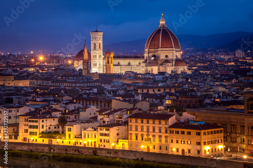 Florence Panorama. Panoramic image of Florence,