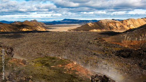 landmannalaugar iceland, lava Field