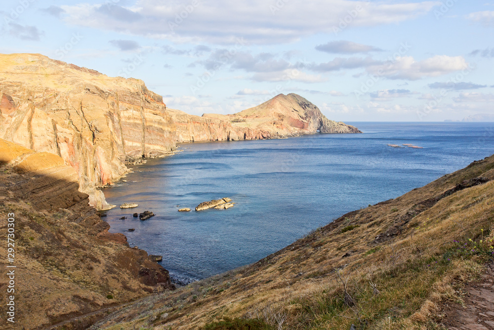 Landscape at Cape Ponta de Sao Lourenco on Madeira island, Portugal Landscape at Cape Ponta de Sao Lourenco on Madeira island, Portugal