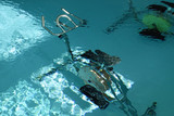 Des vélos immergés pour pratiquer l'aquabiking 