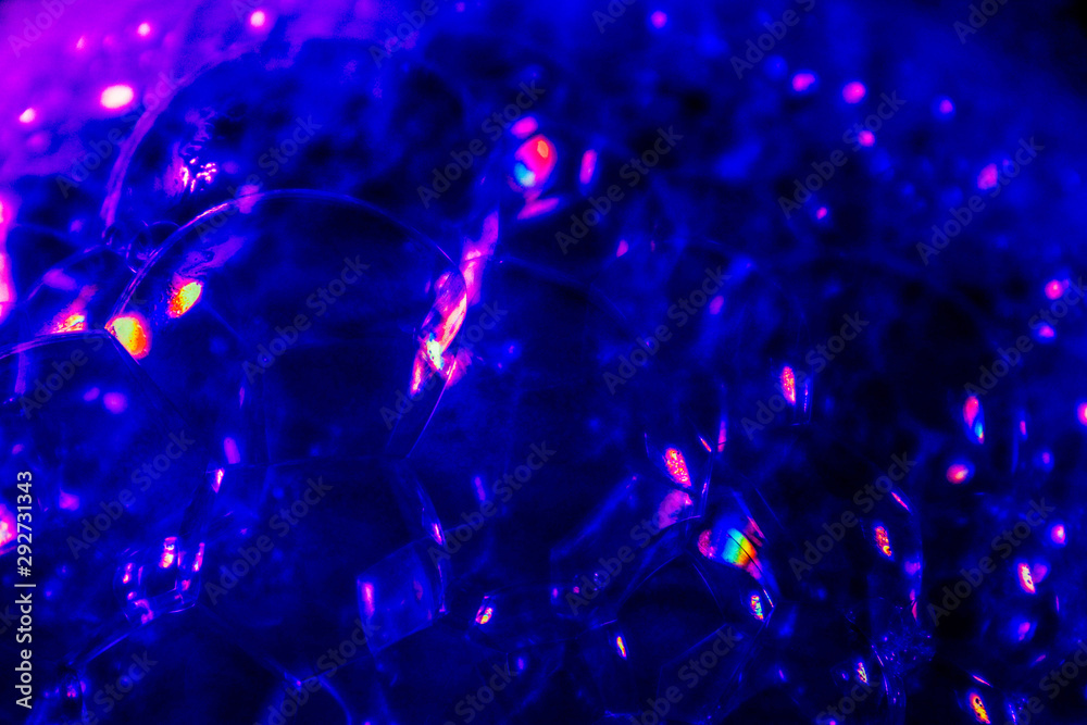 Beautiful abstract texture colorful black purple and blue bubbles background in water on darkness purple background pattern clear soapy shiny Beautiful abstract texture colorful black purple and blue bubbles background in water on darkness purple background pattern clear soapy shiny