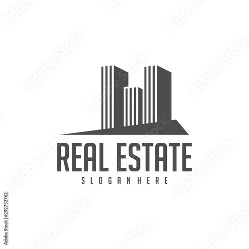 Building Idea logo template  Modern City logo designs concept  Real Estate logo Vector Illustration