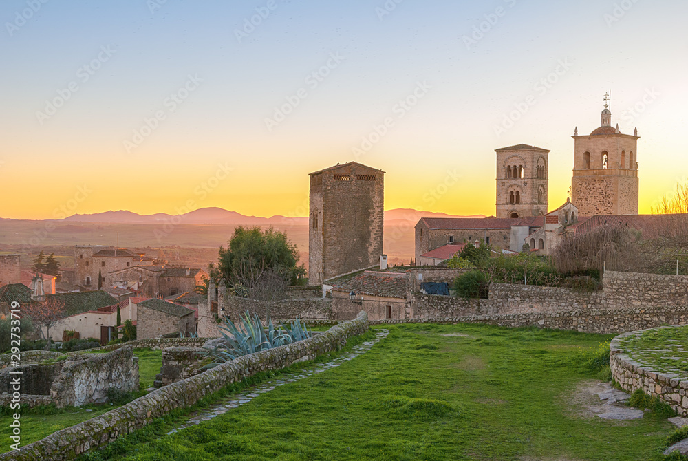 Medieval town of Trujillo in Extremadura, Spain